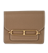 Hermes Roulis Slim Wallet, &pound;1,400, Accessories, Taupe, Leather, Front view